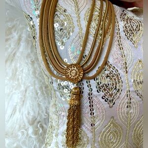 Vintage Gold Tone Necklace